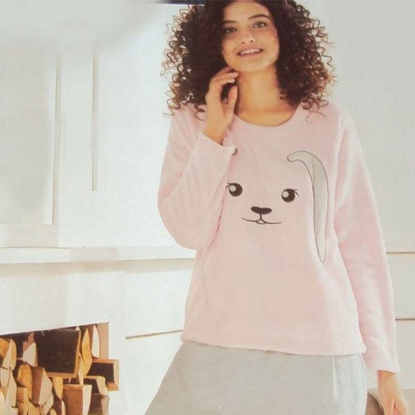 خرید سویشرت مخمل زنانه اسمارا Esmara | فروشگاه اینترنتی بانی استایل
