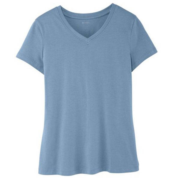 خرید تی شرت نخی زنانه بسته 2 عددی اسمارا کد 13348 | فروشگاه اینترنتی بانی استایل