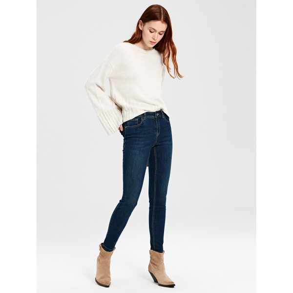 خرید شلوار جین جذب زنانه ال سی وایکیکی کد 11030 | فروشگاه اینترنتی بانی استایل