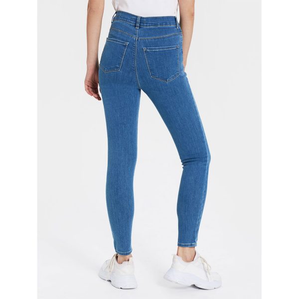 خرید شلوار جین جذب زنانه ال سی وایکیکی کد 11043 | فروشگاه اینترنتی بانی استایل