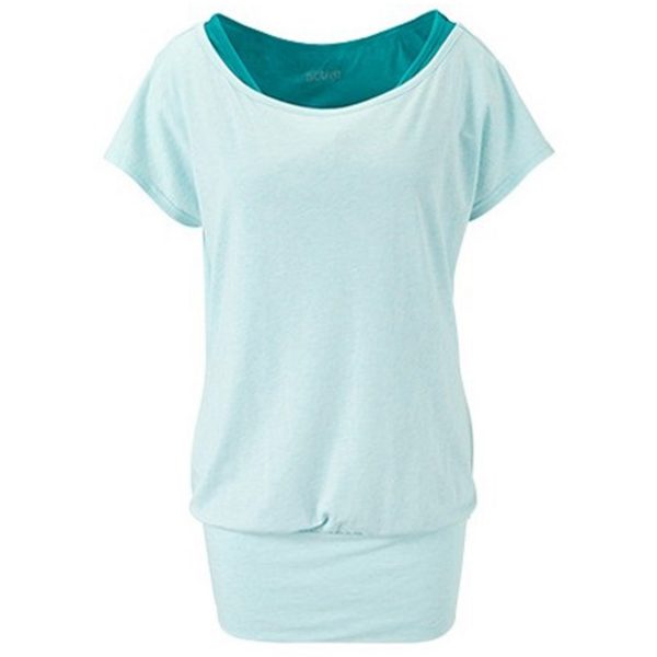 خرید تی شرت دو تکه آستین کوتاه زنانه چیبو کد 13694 | فروشگاه اینترنتی بانی استایل