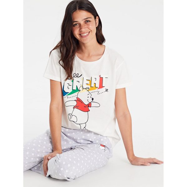 خرید ست تی شرت و شلوار راحتی زنانه ال سی وایکیکی کد 11091 | فروشگاه اینترنتی بانی استایل