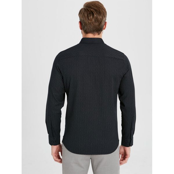 خرید پیراهن آستین بلند مردانه ال سی وایکیکی کد 14282 | فروشگاه اینترنتی بانی استایل