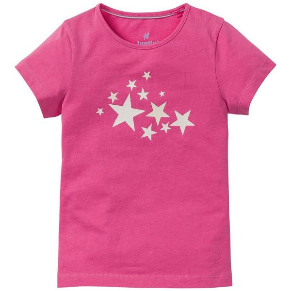 خرید تی شرت آستین کوتاه دخترانه لوپیلو کد 31056 | فروشگاه اینترنتی بانی استایل