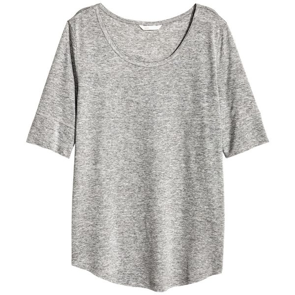 تی شرت تریکو زنانه اچ اند ام کد 30514 | فروشگاه اینترنتی لباس بانی استایل