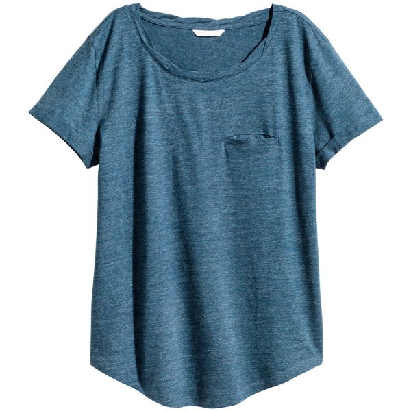 خرید تی شرت زنانه اچ اند ام کد 31410 | فروشگاه اینترنتی بانی استایل