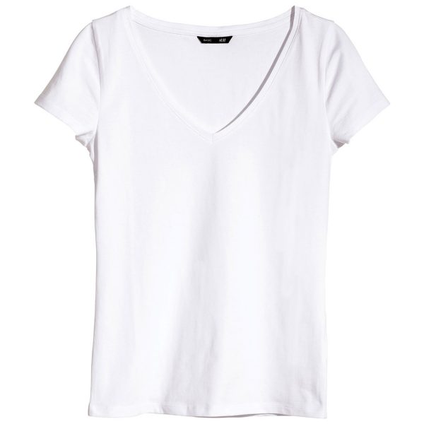 خرید تی شرت یقه هفت زنانه اچ اند ام کد 31429 | فروشگاه اینترنتی بانی استایل