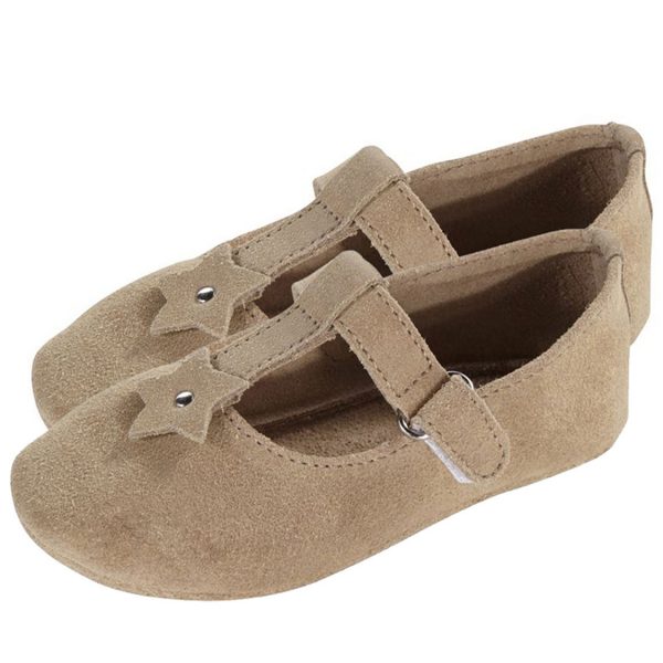 خرید کفش چرم نوزادی دخترانه لوپیلو کد 33822 | فروشگاه اینترنتی بانی استایل