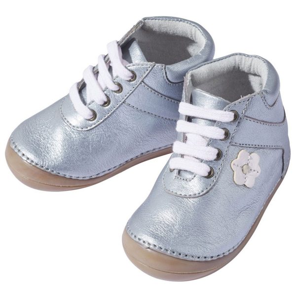 خرید کفش چرم نوزادی دخترانه لوپیلو کد 33834 | فروشگاه اینترنتی بانی استایل