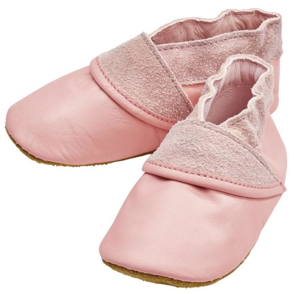 خرید پاپوش چرم نوزادی دخترانه لوپیلو کد 33854 | فروشگاه اینترنتی بانی استایل