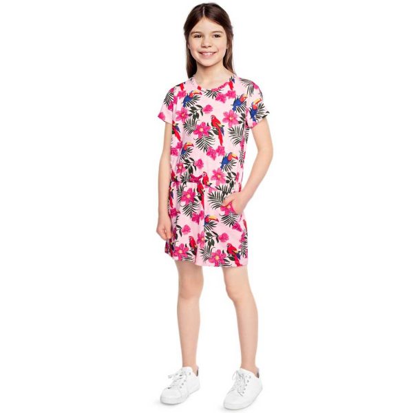 خرید پیراهن گلدار دخترانه چیبو کد 33772 | فروشگاه اینترنتی بانی استایل