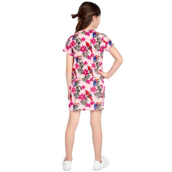 خرید پیراهن گلدار دخترانه چیبو کد 33772 | فروشگاه اینترنتی بانی استایل