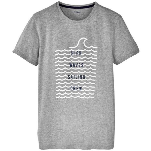خرید تی شرت آستین کوتاه مردانه لیورجی کد 34575 | فروشگاه اینترنتی بانی استایل
