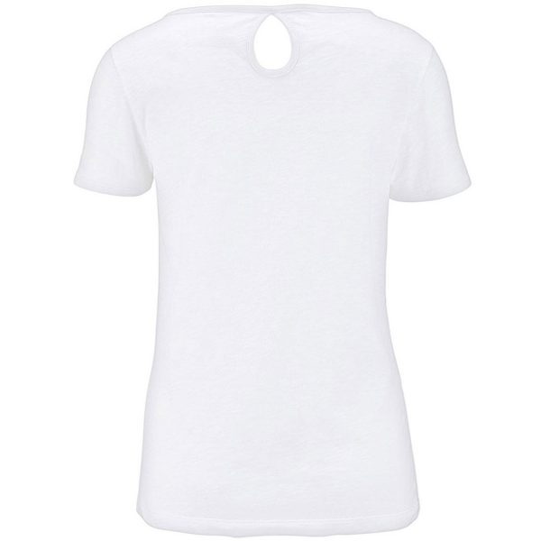 خرید تی شرت نخی آستین کوتاه زنانه چیبو کد 33064 | فروشگاه اینترنتی بانی استایل