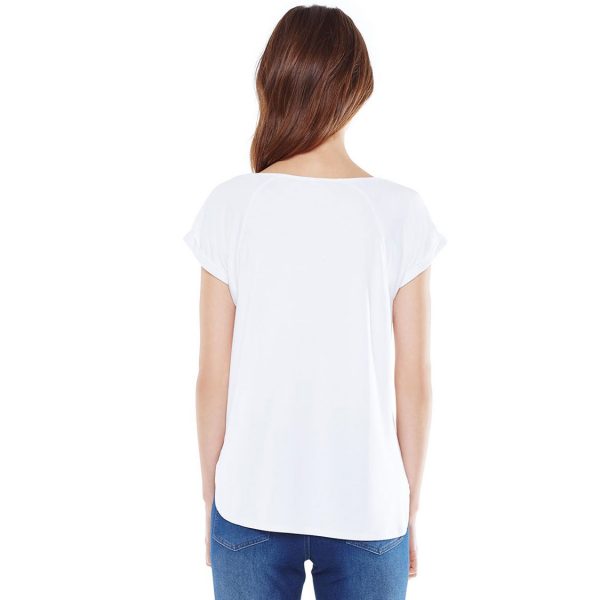 خرید تی شرت آستین کوتاه زنانه چیبو کد 33074 | فروشگاه اینترنتی بانی استایل