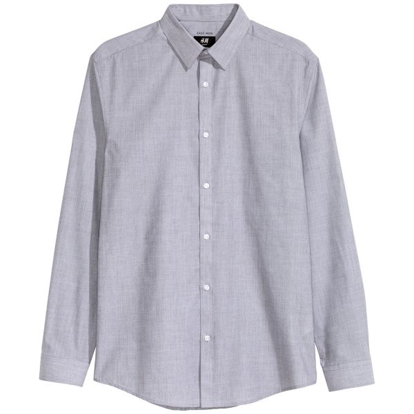 خرید پیراهن آستین بلند مردانه اچ اند ام کد 35689 | فروشگاه اینترنتی بانی استایل