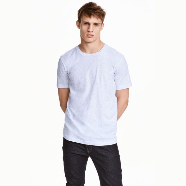 خرید تی شرت آستین کوتاه مردانه اچ اند ام کد 35725 | فروشگاه اینترنتی بانی استایل