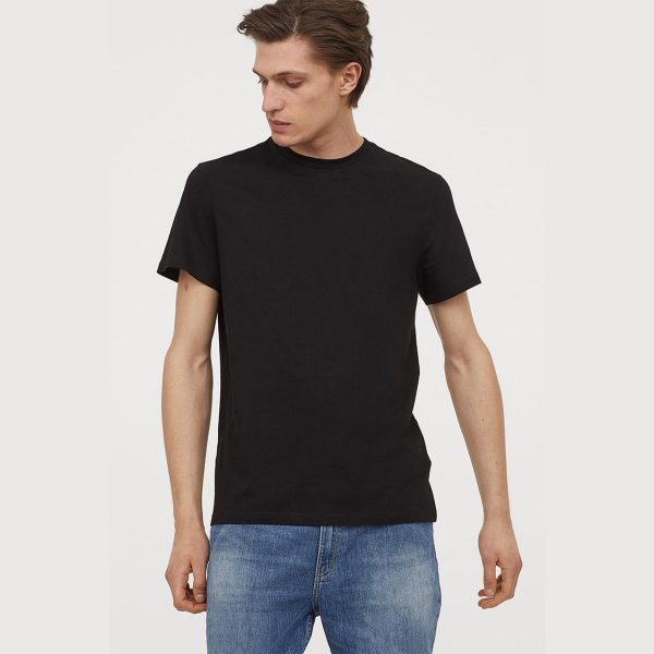 خرید تی شرت آستین کوتاه مردانه اچ اند ام کد 36837 | بانی استایل