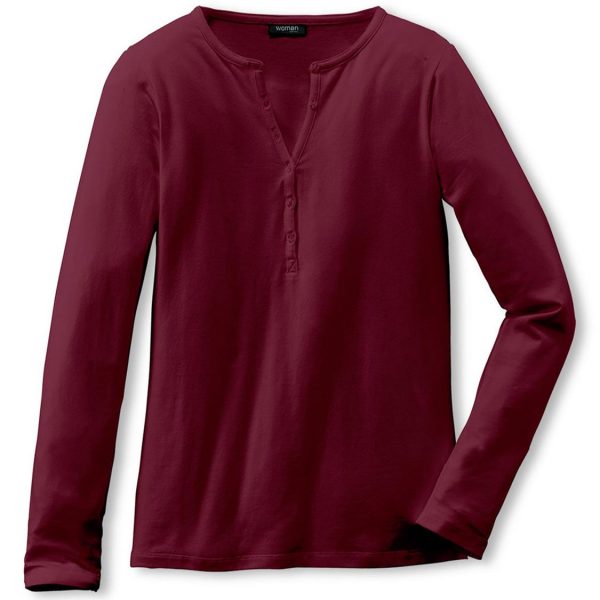 خرید تیشرت آستین بلند زنانه چیبو کد 37114 | فروشگاه اینترنتی بانی استایل