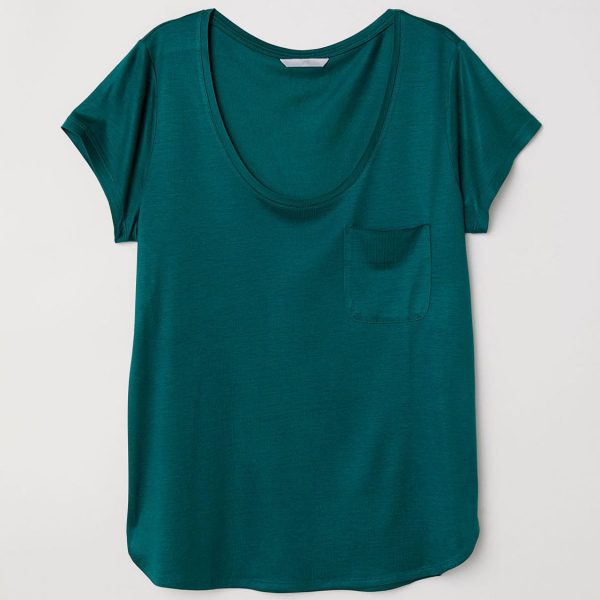خرید تی شرت زنانه اچ اند ام کد 36965 | فروشگاه اینترنتی بانی استایل