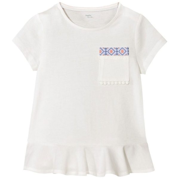 خرید تی شرت نخی دخترانه لوپیلو کد 37588 | فروشگاه اینترنتی بانی استایل
