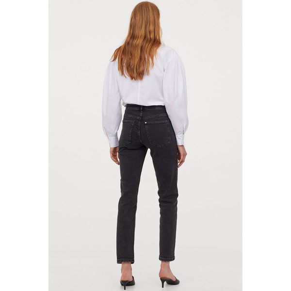 خرید شلوار جین راسته زنانه اچ اند ام کد 40699 | فروشگاه اینترنتی بانی استایل
