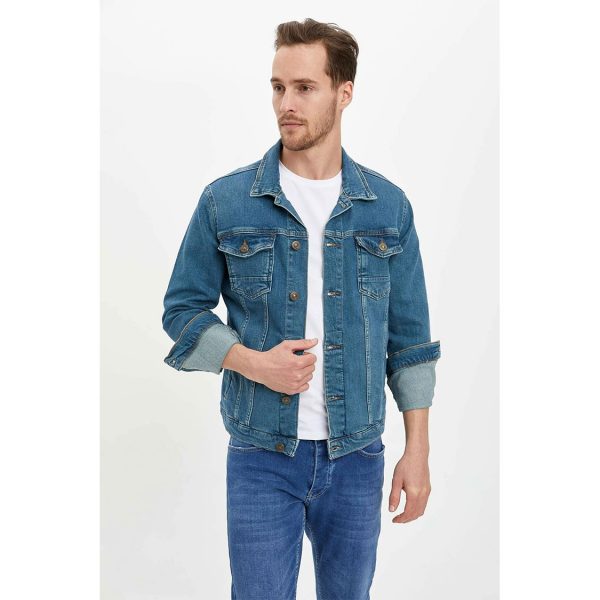 خرید کت جین مردانه دفکتو کد 44626 | فروشگاه اینترنتی بانی استایل