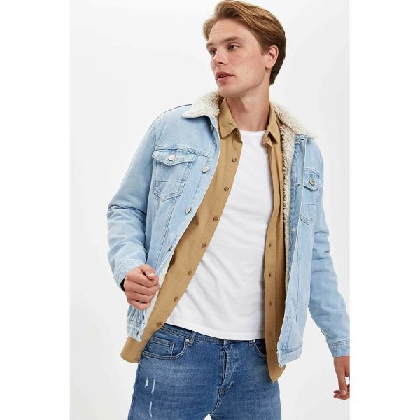 خرید کت جین مردانه دفکتو کد 44651 | فروشگاه اینترنتی بانی استایل