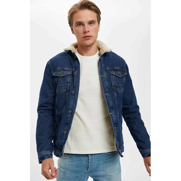 قیمت و خرید کت جین مردانه دفکتو کد 44701 | فروشگاه اینترنتی بانی استایل