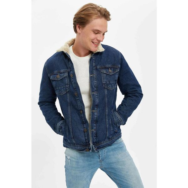 قیمت و خرید کت جین مردانه دفکتو کد 44701 | فروشگاه اینترنتی بانی استایل