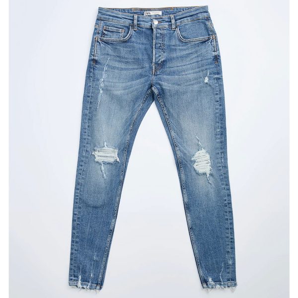 خرید شلوار جین مردانه زارا کد 60485 | فروشگاه اینترنتی بانی استایل