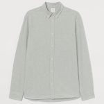 خرید پیراهن آکسفورد مردانه اچ اند ام کد 61083 | فروشگاه اینترنتی بانی استایل