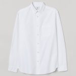 خرید پیراهن آکسفورد مردانه اچ اند ام کد 61101 | فروشگاه اینترنتی بانی استایل