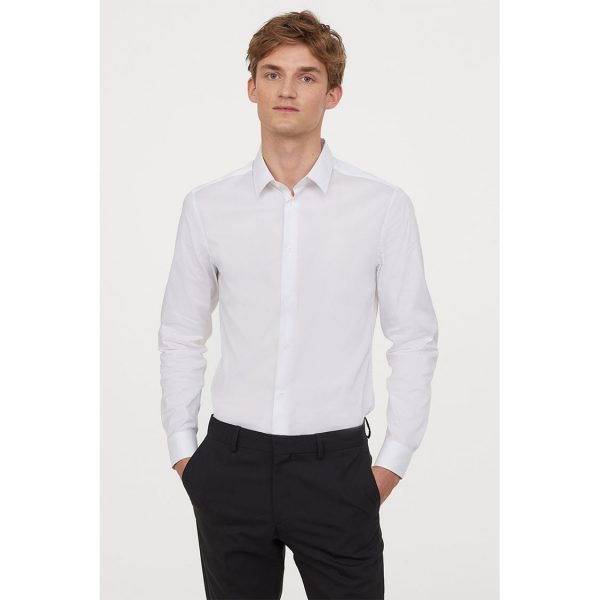 خرید پیراهن آستین بلند مردانه اچ اند ام کد 61138 | فروشگاه اینترنتی بانی استایل