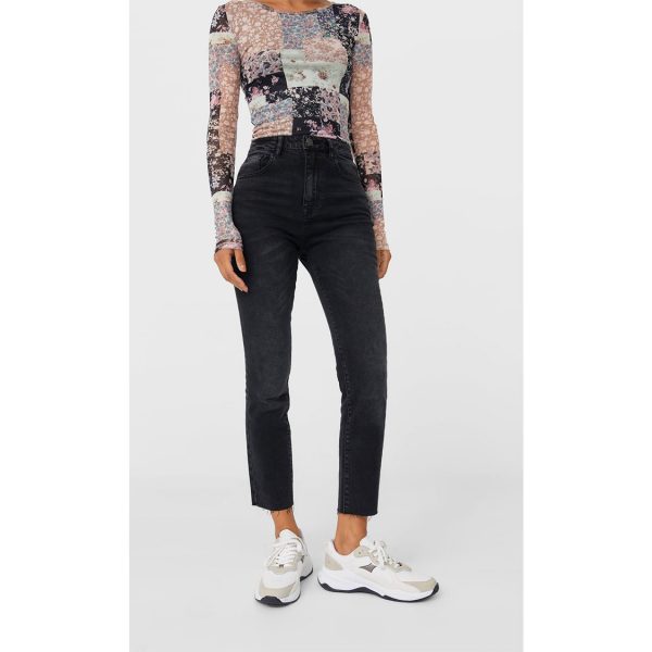 خرید شلوار جین زنانه استرادیواریوس کد 62718 | فروشگاه اینترنتی بانی استایل