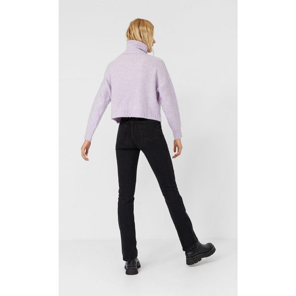 خرید شلوار جین راسته زنانه استرادیواریوس کد 62743 | بانی استایل