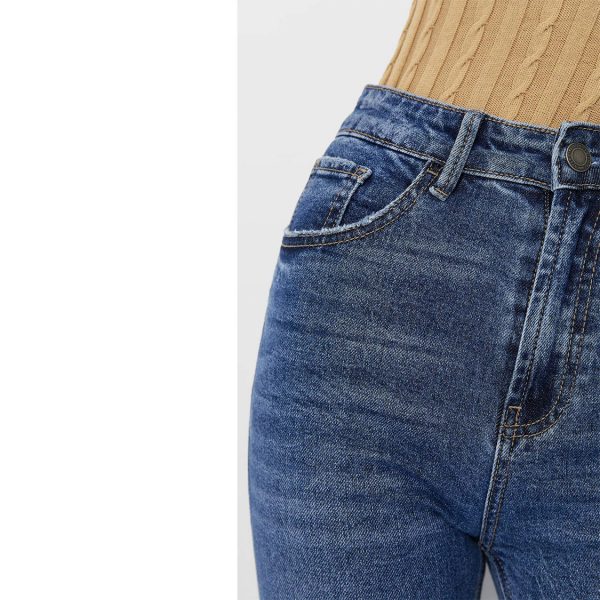 خرید شلوار جین زنانه استرادیواریوس کد 62768 | فروشگاه اینترنتی بانی استایل