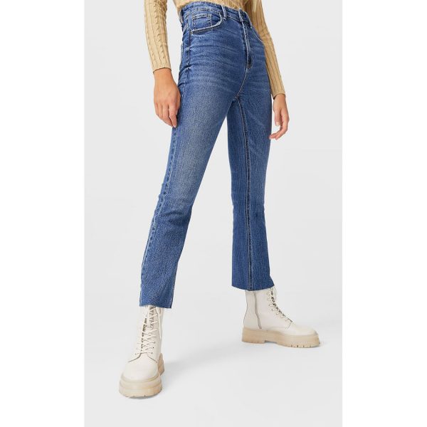 خرید شلوار جین زنانه استرادیواریوس کد 62768 | فروشگاه اینترنتی بانی استایل