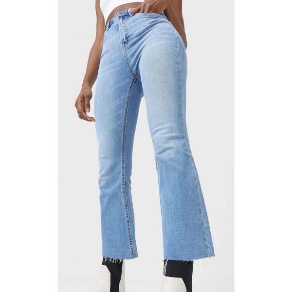 خرید شلوار جین زنانه استرادیواریوس کد 62791 | فروشگاه اینترنتی بانی استایل