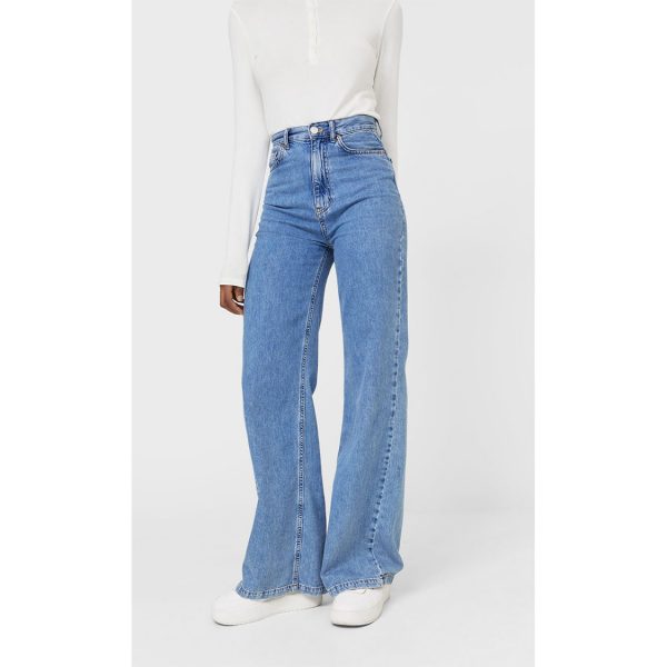 خرید شلوار جین زنانه استرادیواریوس کد 62920 | فروشگاه اینترنتی بانی استایل