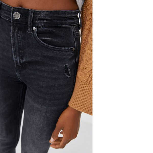 خرید شلوار جین زنانه استرادیواریوس کد 62936 | فروشگاه اینترنتی بانی استایل