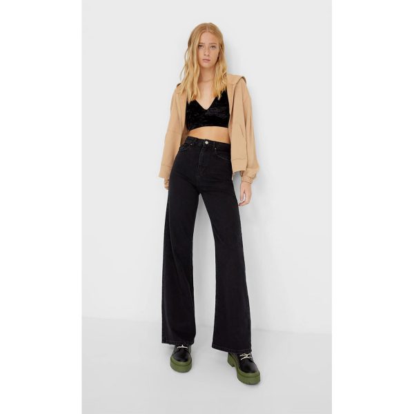 خرید شلوار جین زنانه استرادیواریوس کد 63002 | فروشگاه اینترنتی بانی استایل