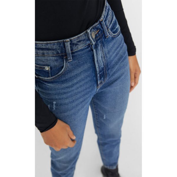 خرید شلوار جین زنانه استرادیواریوس کد 63266 | فروشگاه اینترنتی بانی استایل
