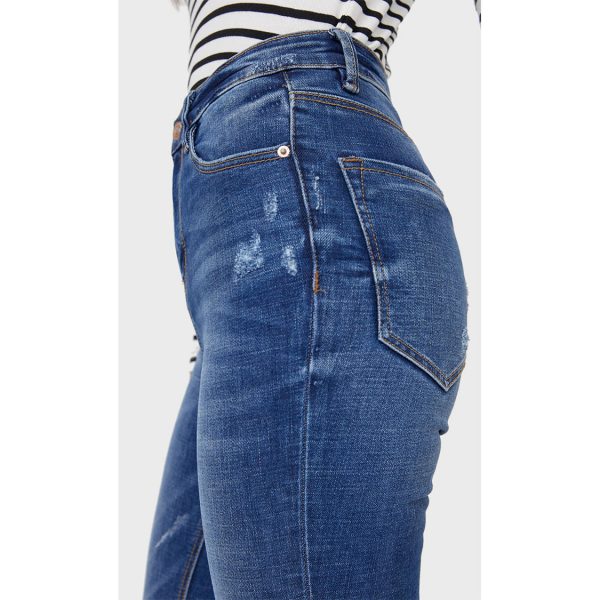 خرید شلوار جین جذب زنانه استرادیواریوس کد 63278 | فروشگاه اینترنتی بانی استایل