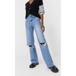 خرید شلوار جین راسته زنانه استرادیواریوس کد 63320 | بانی استایل