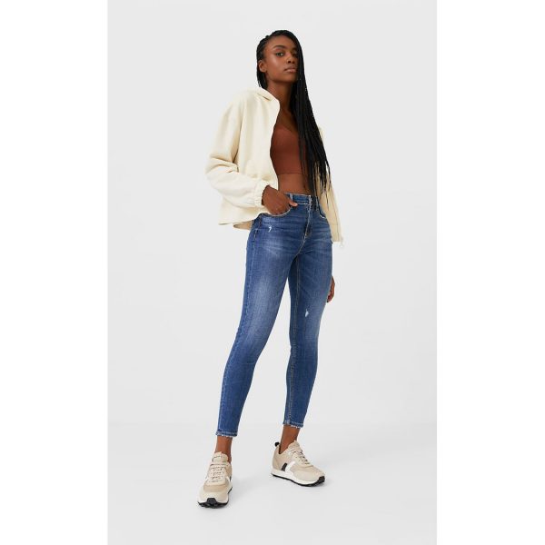 خرید شلوار جین زنانه استرادیواریوس کد 63540 | فروشگاه اینترنتی بانی استایل