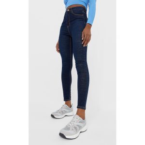 خرید شلوار جین زنانه استرادیواریوس کد 63579 | فروشگاه اینترنتی بانی استایل
