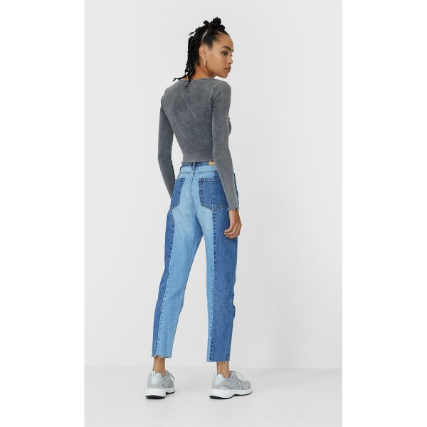خرید شلوار جین زنانه استرادیواریوس کد 63605 | فروشگاه اینترنتی بانی استایل