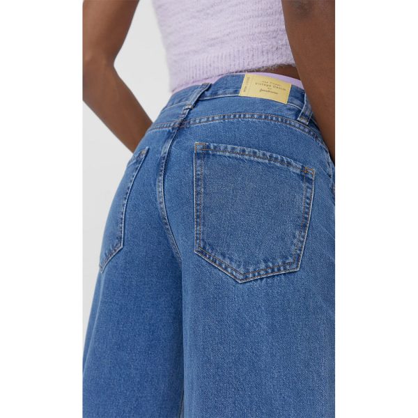 خرید شلوار جین زنانه استرادیواریوس کد 63866 | فروشگاه اینترنتی بانی استایل