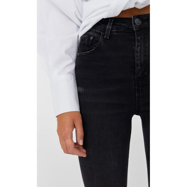 خرید شلوار جین زنانه استرادیواریوس کد 63898 | فروشگاه اینترنتی بانی استایل